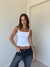 Musculosa Piccolitos Moñitos Blanca