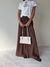 Maxi Palazzo Bambula Queen Serena Chocolate Lino