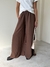 Imagen de Maxi Palazzo Bambula Queen Serena Chocolate Lino