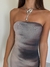Collar Triple Cadena Figura Con Pasador Plateado - tienda online