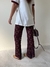 Pantalón Encaje Truenito Guinda - Feria Bajo Costo