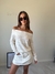 Sweater Tejido Algodón Lady Milet Crudo - comprar online
