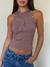 Musculosa Morley Larga Tachitas Remachadas Orquidea - comprar online