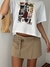 Skort Minimal Camel - Feria Bajo Costo