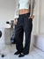 Pantalon Mini Pocket Negro - Feria Bajo Costo