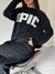 Sweater Suavecito "EPIC" Negro - Feria Bajo Costo
