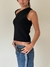 Sweater Una Manga Asimetrica Lulu Negro - tienda online