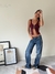 Top Microtul Arandela Megan Bordo - tienda online