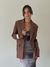 Blazer Sastrero Legendario Chocolate - Feria Bajo Costo
