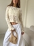 Sweater Tejido de Algodón Little Ginger Crema