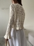 Sweater Tejido de Algodón Little Ginger Crema - Feria Bajo Costo