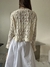 Sweater Tejido de Algodón Little Ginger Crema