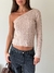 Sweater Una Manga "Ochitos" Soph Crema - comprar online