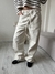 Pantalón Wide Leg Vainilla Crema - Feria Bajo Costo