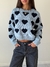 Sweater Little Heart Navy Blue - comprar online