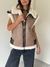 Chaleco Oversized Justi Camel - comprar online