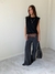 Musculosa Hombreras Disco Ibiza Negra - tienda online