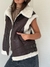 Chaleco Oversized Justi Chocolate en internet