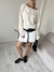 Sweater Tejido de Algodón Melita Chic Crema