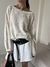 Imagen de Sweater Tejido de Algodón Melita Chic Crema
