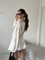 Sweater Tejido de Algodón Melita Chic Crema - comprar online