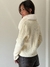 Cardigan Cuello Piel Desmontable Crema en internet