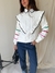 Sweater "Loquito" Off White - Feria Bajo Costo