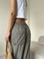 Pantalon Palazzo New Zipper Gris Plomo - tienda online