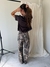 Pantalón Palazzo Femme, Gabardina Print - Feria Bajo Costo