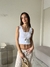 Musculosa Puntilla "Romantica" Blanca - tienda online
