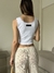 Musculosa Puntilla "Romantica" Blanca - comprar online