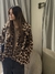 Imagen de Tapado Piel Sintetica "La Su" Animal Print