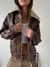 Campera Cuello Desmontable Rockstar Chocolate en internet
