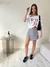 Skort Benner Sastrera Gris