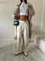 Pantalon Mini Pocket Crema - comprar online