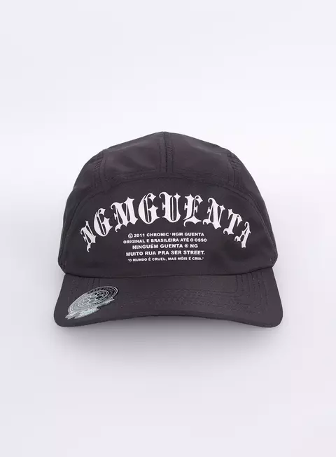 Boné Five Panel Chronic - Ngm Guenta - Preto