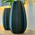 Vaso Tulipa Preto Fosco em Cerâmica - 31x17cm - comprar online