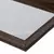 Bandeja Retangular Decorativa Espelhada de Madeira Coquinho - 34x20cm - Ella Domus