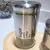 Pote Multiuso de Vidro e Inox com Tampa - 600 ml
