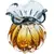Vaso Murano Decorativo Italy em Vidro da Lyor - 10x11cm - Ella Domus