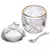Açucareiro em Cristal Ecológico New Butterfly com Fio Dourado da Lyor - 250ml - loja online