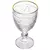 Jogo com 6 Taças para Água em Cristal Ecológico e Fio Dourado New Butterfly da Lyor - 320ml - comprar online