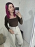 blusa manga longa na internet