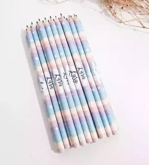 Lápis Personalizado | Adesivado