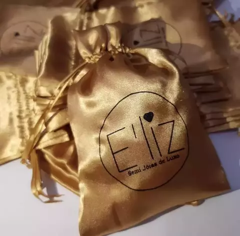 Sacolinha em Cetim | Personalizada