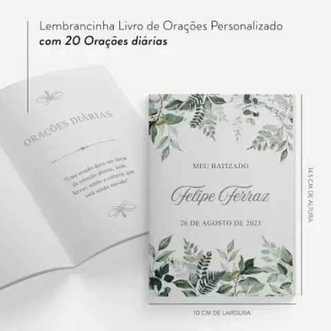 Livrinho Batizado | Lembrancinha - comprar online