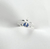Anel Nossa Senhora Cravejada Azul - Prata 925 - comprar online