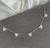 Choker Luxo Corações Shine Cristal – Prata 925