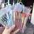 Kit c/ 8 Pincéis de Maquiagem Pincel Eco com Estojo Transparente - UNISHOP