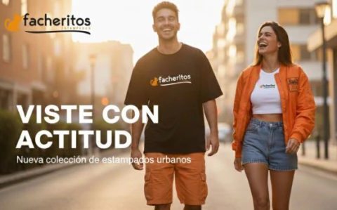 Banner de facheritos estampados